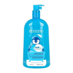 Bioderma ABCDerm Gel moussant, łagodny żel myjący dla dzieci i niemowląt, 1l