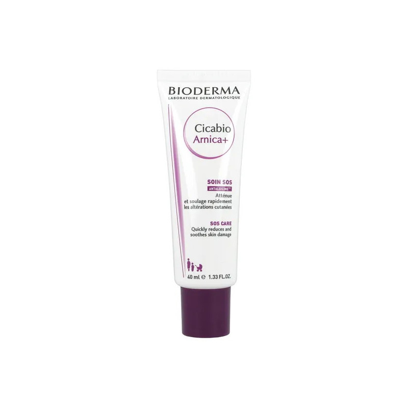 Bioderma Cicabio Arnica+, krem regenerujący do skóry z obrzękami, siniakami i po stłuczeniach, 40 ml