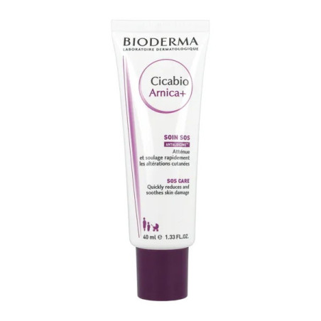 Bioderma Cicabio Arnica+, krem regenerujący do skóry z obrzękami, siniakami i po stłuczeniach, 40 ml