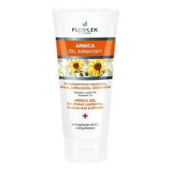 Flos-Lek Pharma Arnica, żel arnikowy na rozszerzone naczynka, sińce, potłuczenia, obrzmienia, 200 ml
