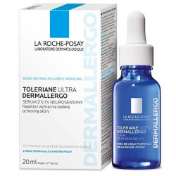La Roche-Posay Toleriane Ultra Dermallergo, kojące serum nawilżające, skóra wrażliwa i skłonna do alergii, 20 ml
