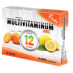 AMS Multivitaminum Forte,  30 tabletek
