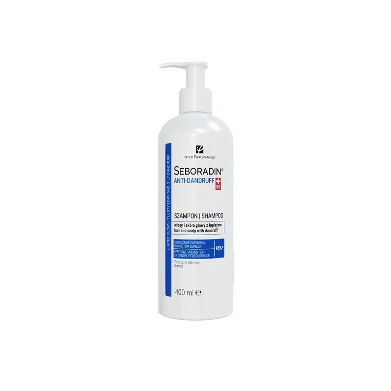 Seboradin Anti-Dandruff Szampon przeciwłupieżowy, 400ml