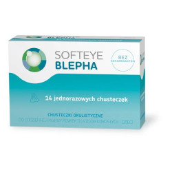 SOFTEYE BLEPHA Chusteczki okulistyczne, 14sztuk