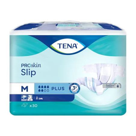 TENA Slip ProSkin Pus, pieluchomajtki, rozmiar M, 30 sztuk