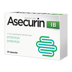 Asecurin IB, kapsułki, 20 sztuk