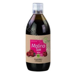 Malina sok, 500ml, Owoce Ogrodów