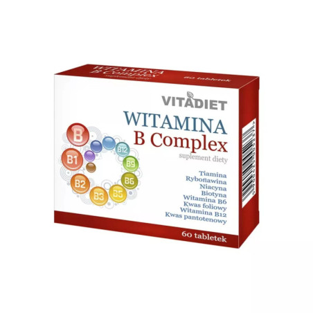 Vitadiet Witamina B Complex, 60 tabletek
