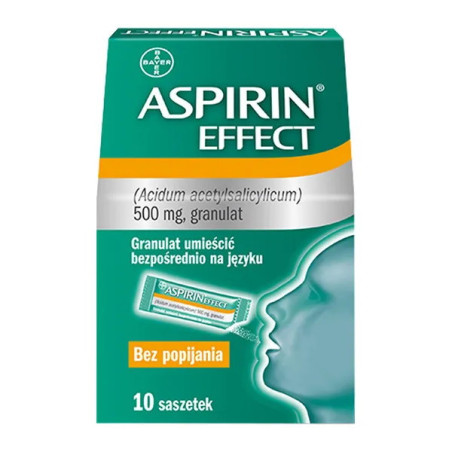 Aspirin Effect, granulat, 0,5g, 10 saszetek
