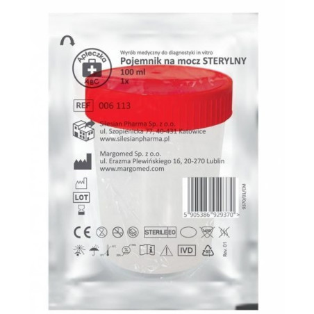 Pojemnik na mocz sterylny ,100 ml