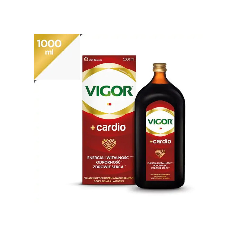 Vigor+ Cardio, płyn, 1000 ml