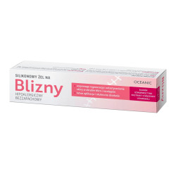 Blizny ,Silikonowy żel na blizny i rozstępy, 30 g
