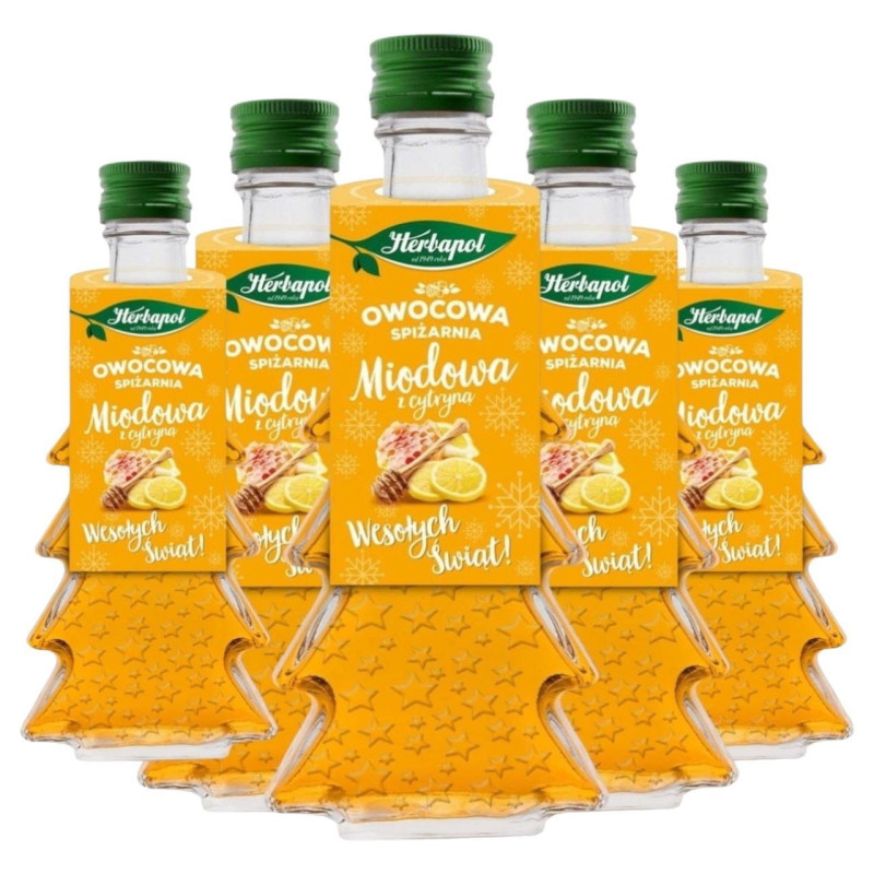 Herbapol Miodowa z Cytryną Choinka,250 ml